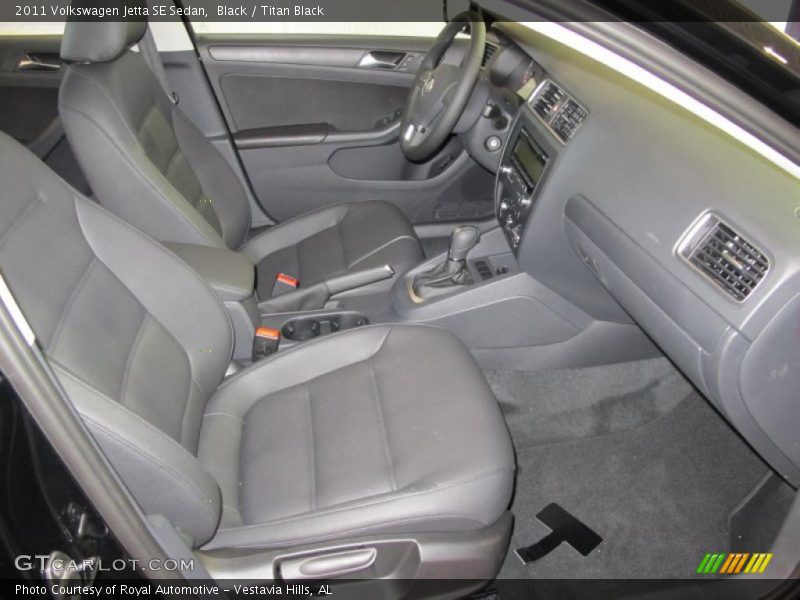  2011 Jetta SE Sedan Titan Black Interior