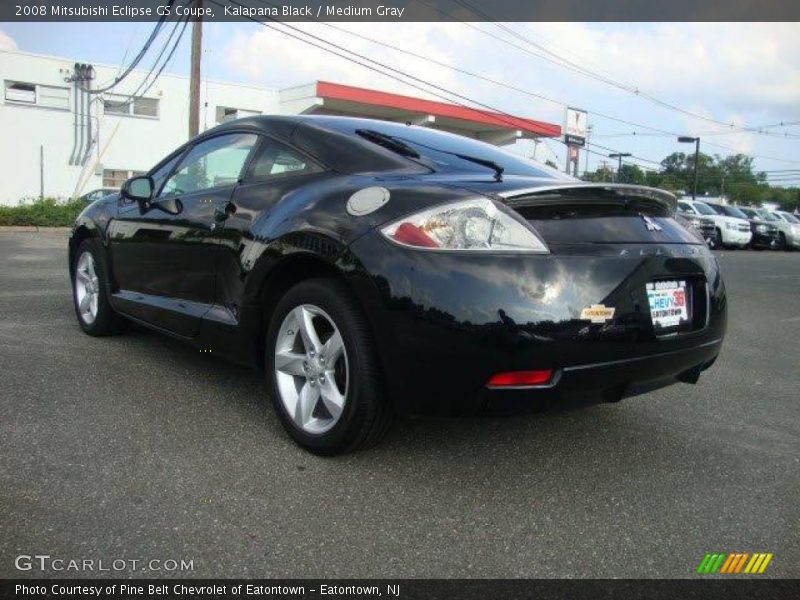 Kalapana Black / Medium Gray 2008 Mitsubishi Eclipse GS Coupe
