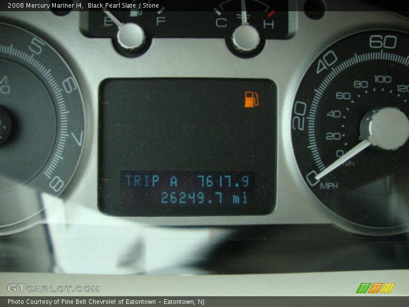 Black Pearl Slate / Stone 2008 Mercury Mariner I4