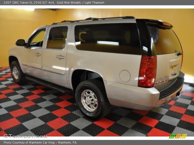Gold Mist Metallic / Light Titanium 2007 GMC Yukon XL 2500 SLT 4x4