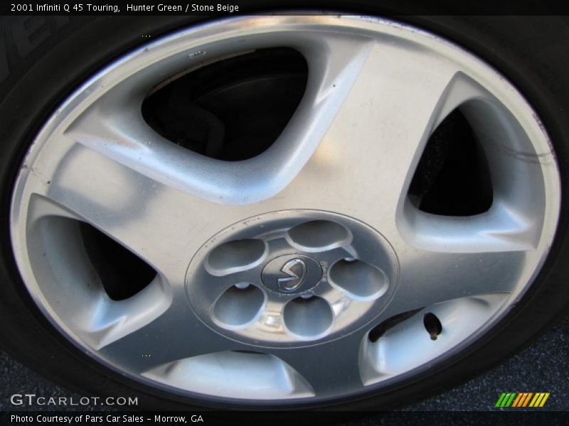 Hunter Green / Stone Beige 2001 Infiniti Q 45 Touring