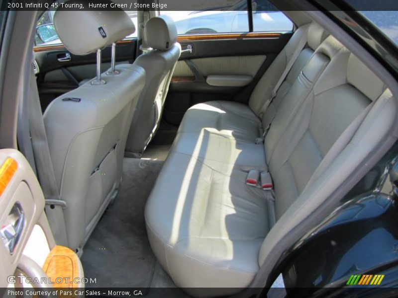 Hunter Green / Stone Beige 2001 Infiniti Q 45 Touring
