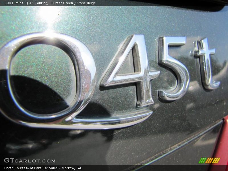 Hunter Green / Stone Beige 2001 Infiniti Q 45 Touring