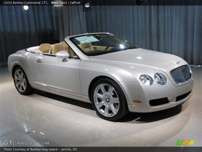 White Sand / Saffron 2009 Bentley Continental GTC