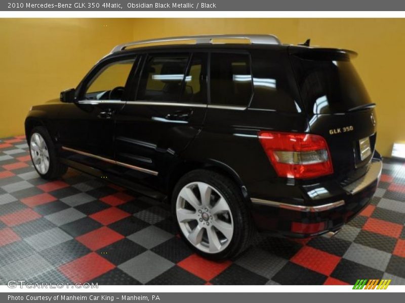 Obsidian Black Metallic / Black 2010 Mercedes-Benz GLK 350 4Matic