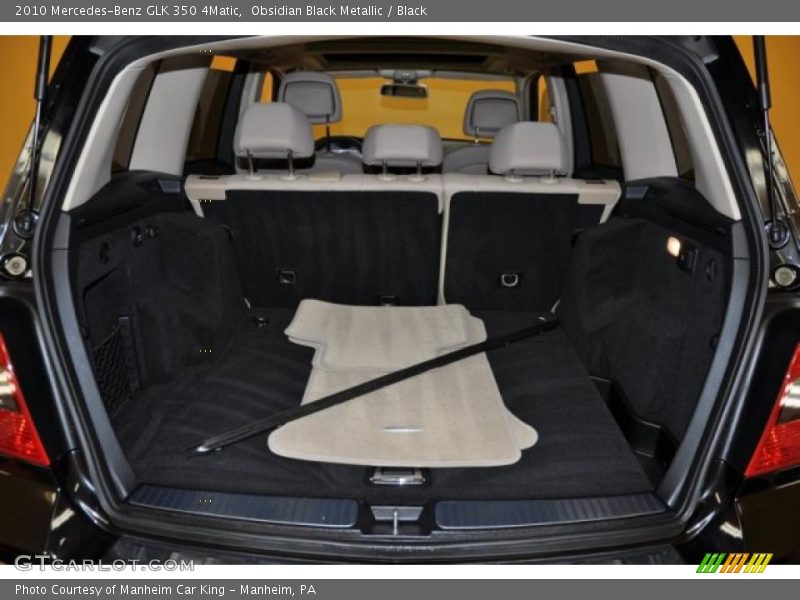 Obsidian Black Metallic / Black 2010 Mercedes-Benz GLK 350 4Matic