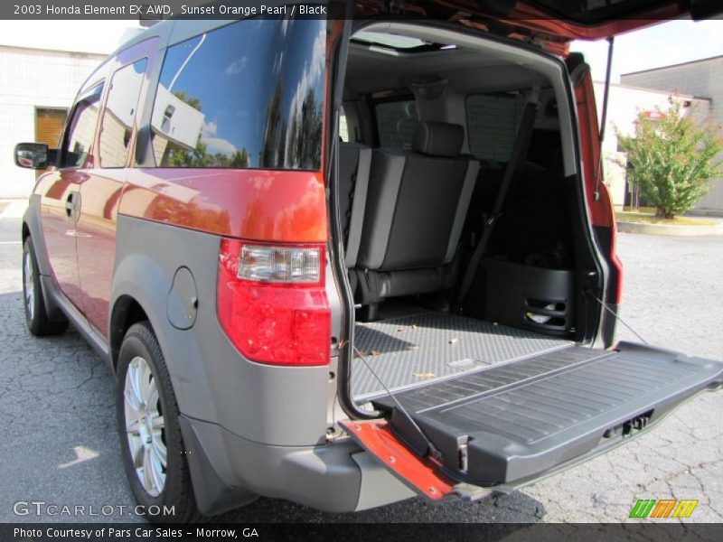  2003 Element EX AWD Trunk