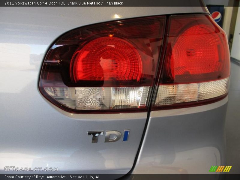 Shark Blue Metallic / Titan Black 2011 Volkswagen Golf 4 Door TDI