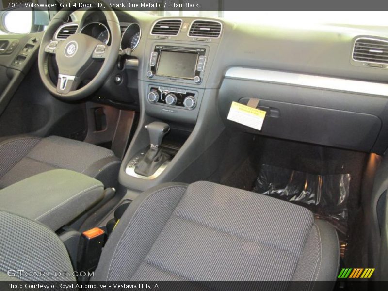 Dashboard of 2011 Golf 4 Door TDI