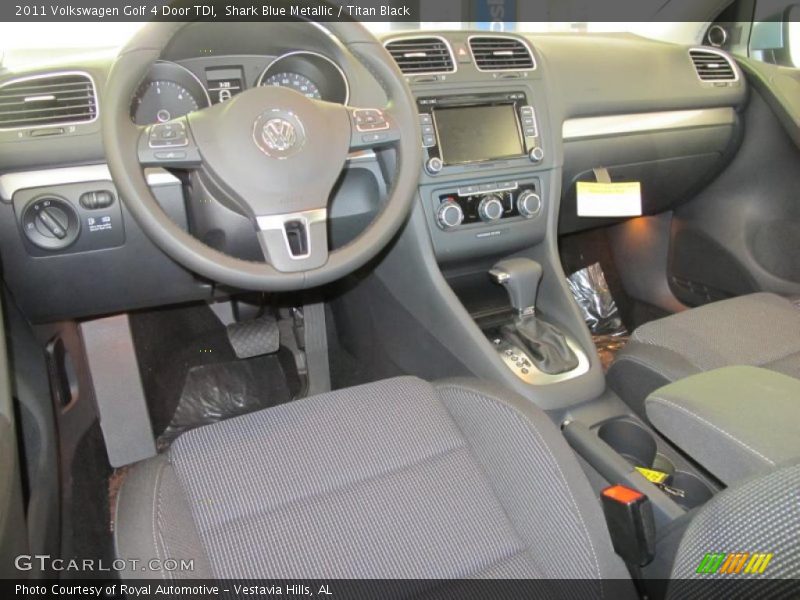 Dashboard of 2011 Golf 4 Door TDI