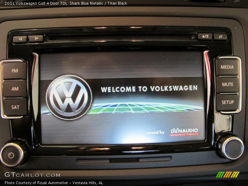 Controls of 2011 Golf 4 Door TDI