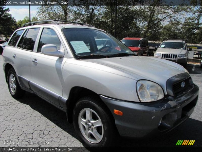 Pewter / Gray 2002 Hyundai Santa Fe GLS