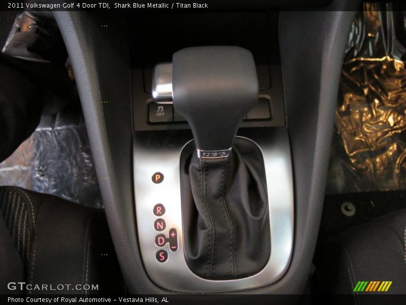  2011 Golf 4 Door TDI 6 Speed DSG Double-Clutch Automatic Shifter