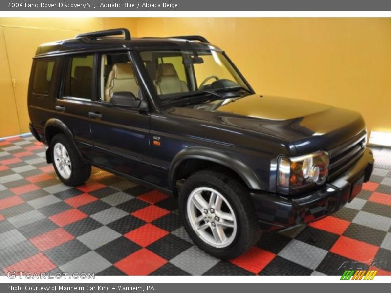 Adriatic Blue / Alpaca Beige 2004 Land Rover Discovery SE