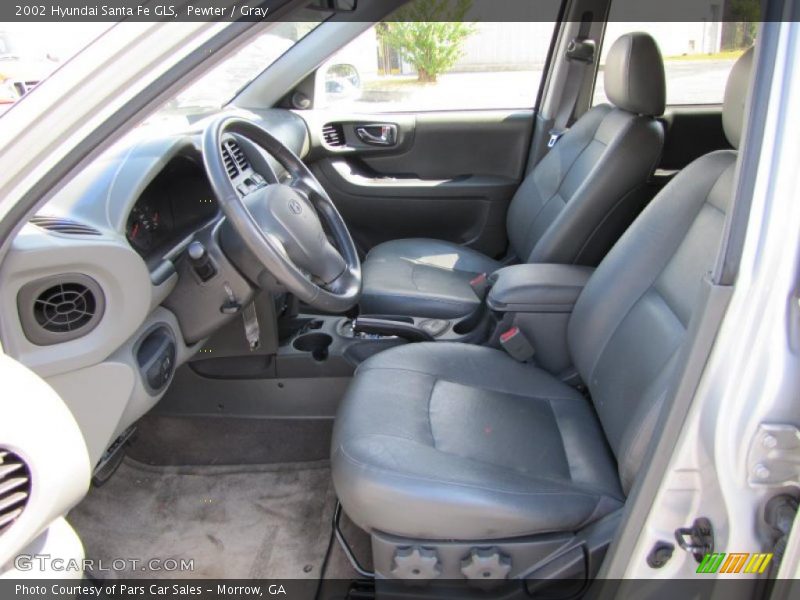Pewter / Gray 2002 Hyundai Santa Fe GLS