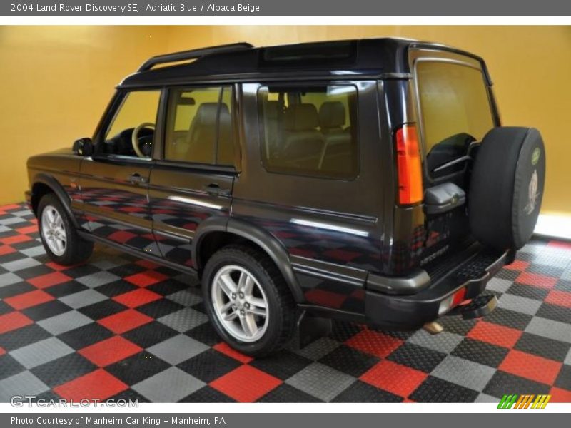 Adriatic Blue / Alpaca Beige 2004 Land Rover Discovery SE