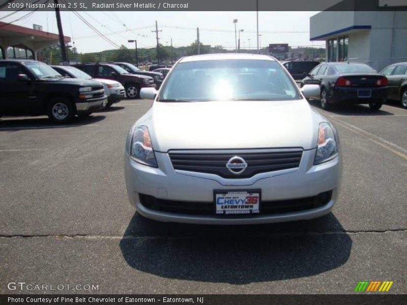Radiant Silver Metallic / Charcoal 2009 Nissan Altima 2.5 SL