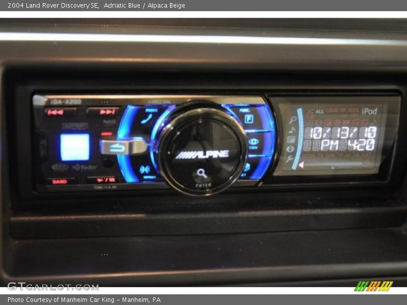 Adriatic Blue / Alpaca Beige 2004 Land Rover Discovery SE