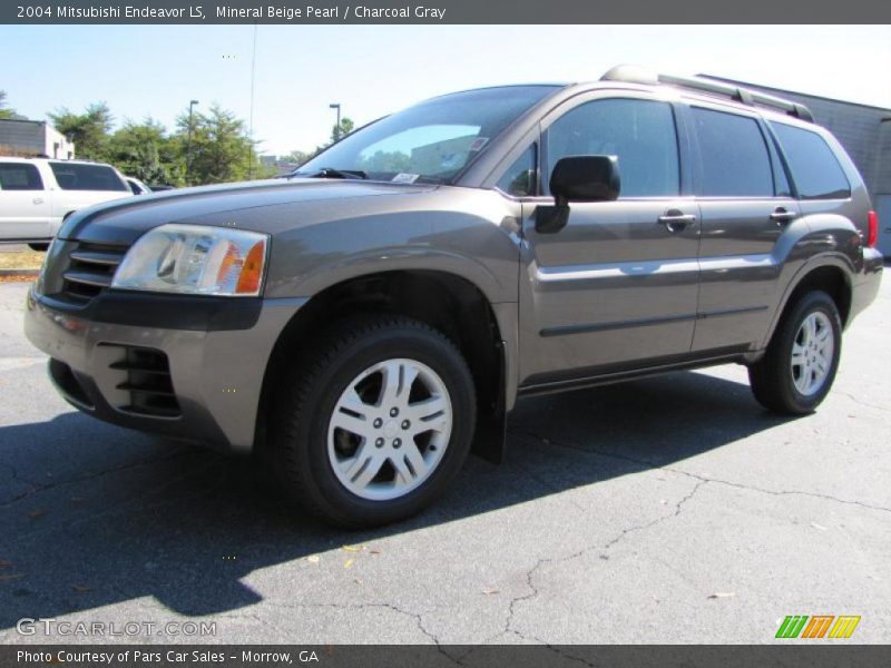Mineral Beige Pearl / Charcoal Gray 2004 Mitsubishi Endeavor LS
