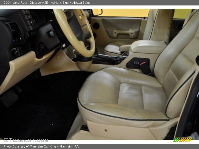 Adriatic Blue / Alpaca Beige 2004 Land Rover Discovery SE