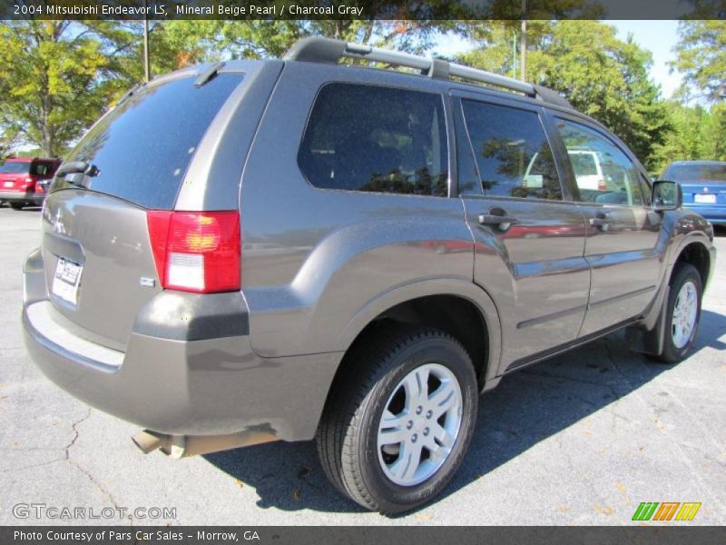 Mineral Beige Pearl / Charcoal Gray 2004 Mitsubishi Endeavor LS