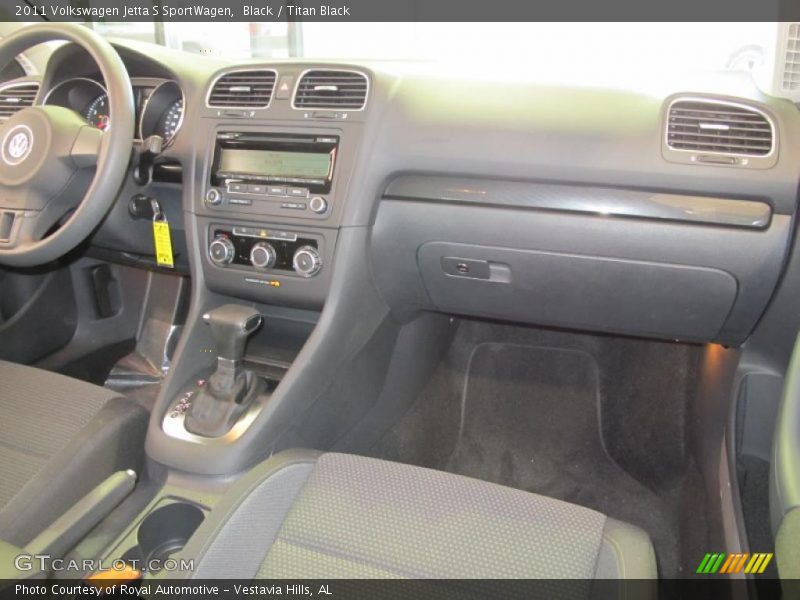 2011 Jetta S SportWagen Titan Black Interior