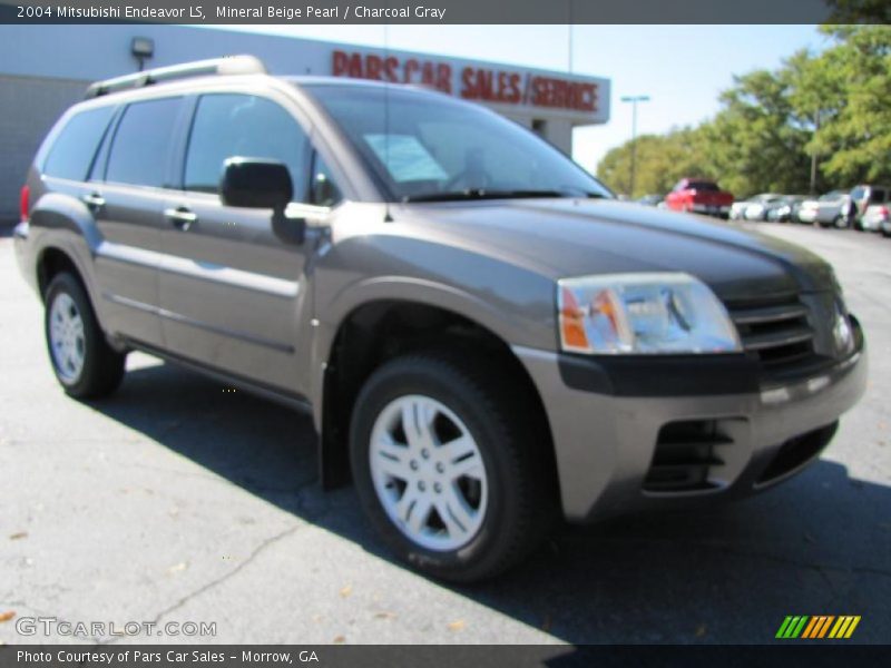 Mineral Beige Pearl / Charcoal Gray 2004 Mitsubishi Endeavor LS