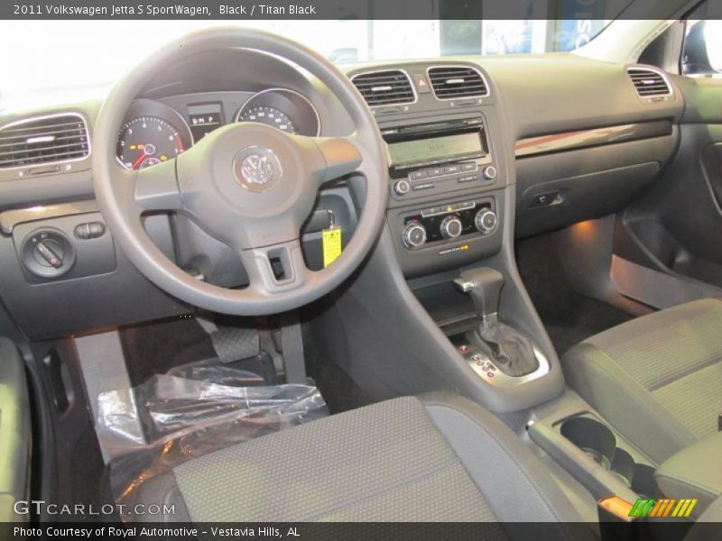 Dashboard of 2011 Jetta S SportWagen