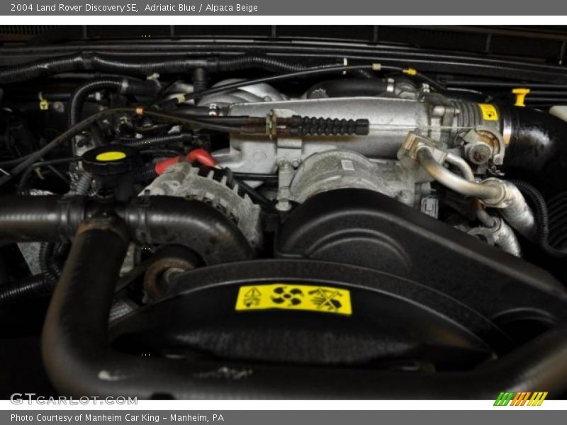 Adriatic Blue / Alpaca Beige 2004 Land Rover Discovery SE