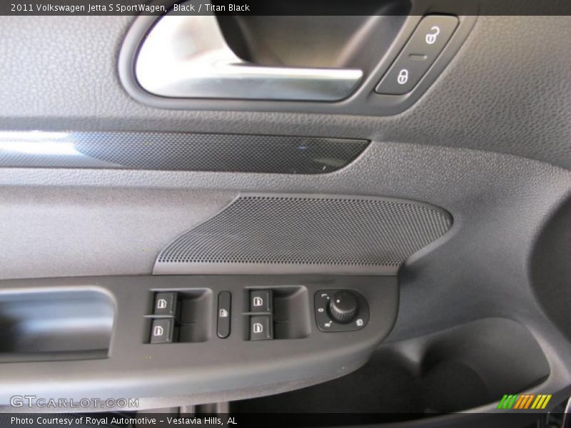 Controls of 2011 Jetta S SportWagen