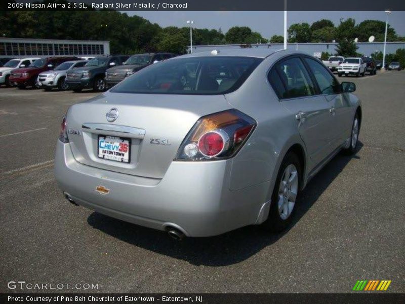 Radiant Silver Metallic / Charcoal 2009 Nissan Altima 2.5 SL