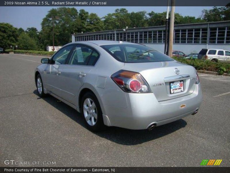 Radiant Silver Metallic / Charcoal 2009 Nissan Altima 2.5 SL