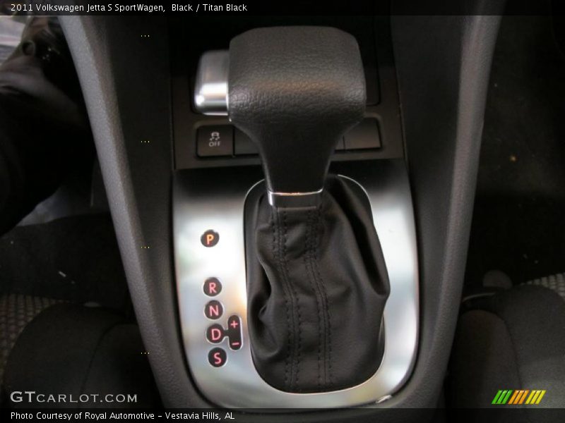  2011 Jetta S SportWagen 6 Speed Tiptronic Automatic Shifter
