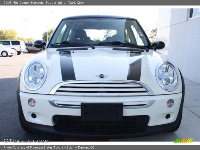 Pepper White / Dark Grey 2005 Mini Cooper Hardtop