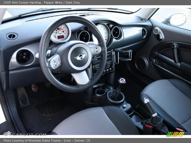  2005 Cooper Hardtop Dark Grey Interior