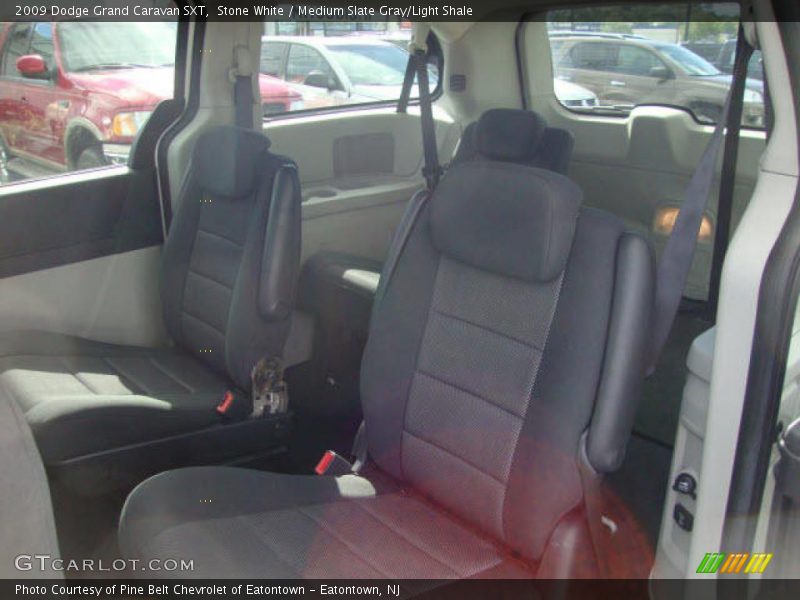 Stone White / Medium Slate Gray/Light Shale 2009 Dodge Grand Caravan SXT