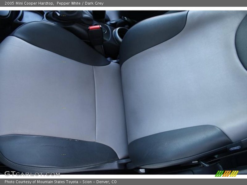 Pepper White / Dark Grey 2005 Mini Cooper Hardtop