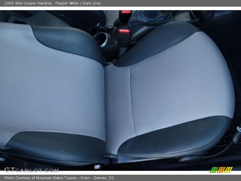 Pepper White / Dark Grey 2005 Mini Cooper Hardtop