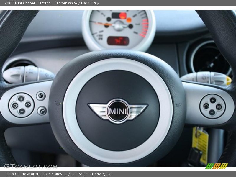 Pepper White / Dark Grey 2005 Mini Cooper Hardtop