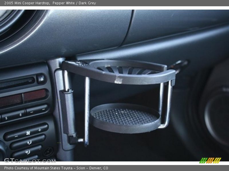 Pepper White / Dark Grey 2005 Mini Cooper Hardtop