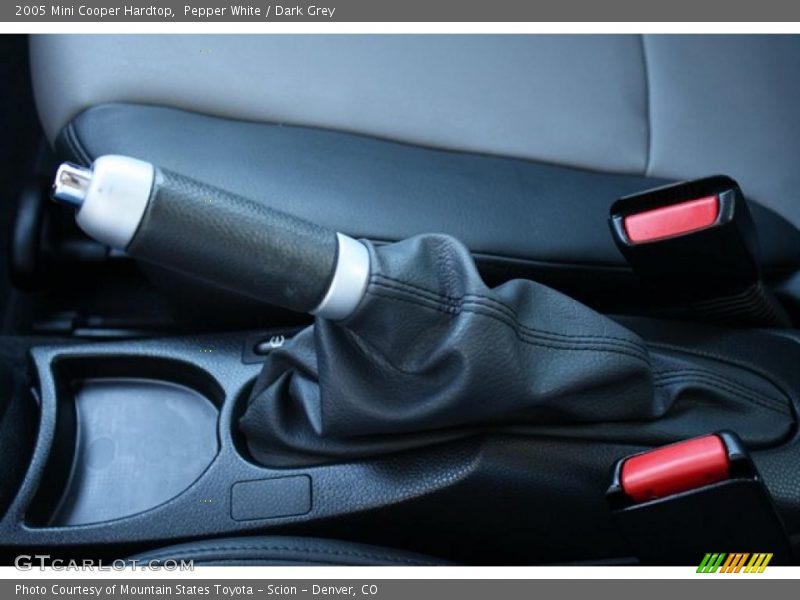 Pepper White / Dark Grey 2005 Mini Cooper Hardtop