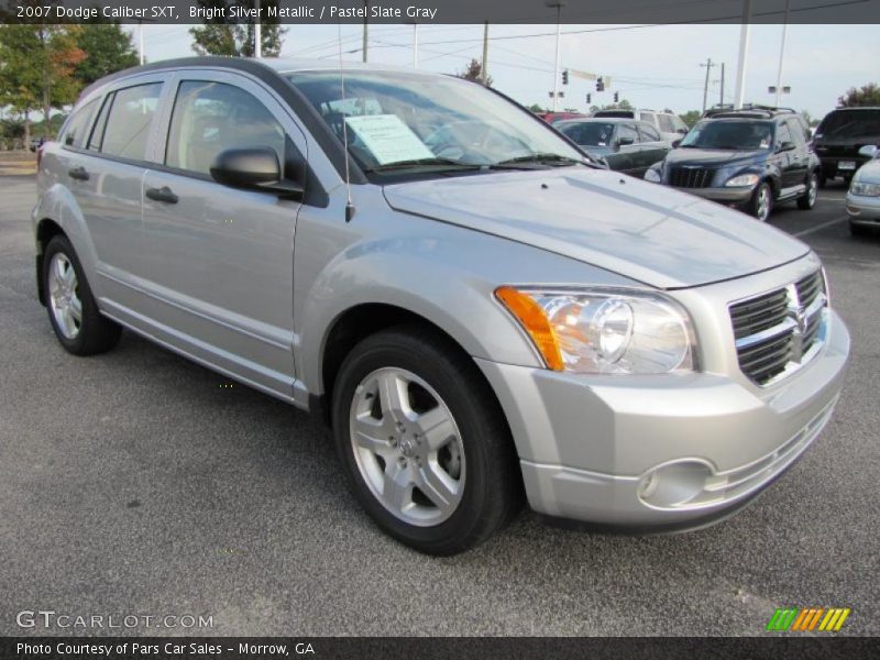 Bright Silver Metallic / Pastel Slate Gray 2007 Dodge Caliber SXT