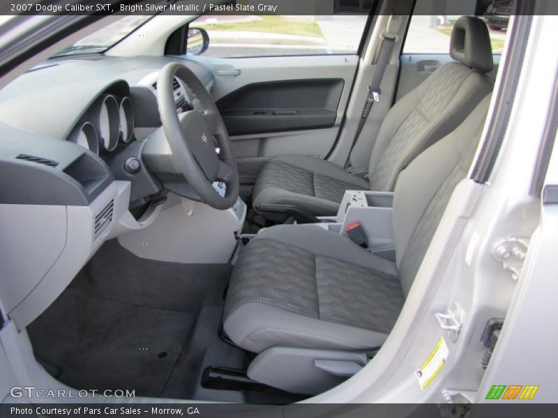 Bright Silver Metallic / Pastel Slate Gray 2007 Dodge Caliber SXT