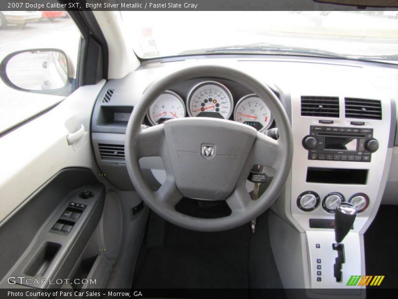 Bright Silver Metallic / Pastel Slate Gray 2007 Dodge Caliber SXT