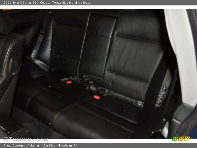  2001 3 Series 330i Coupe Black Interior