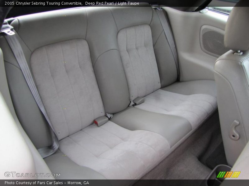 Deep Red Pearl / Light Taupe 2005 Chrysler Sebring Touring Convertible