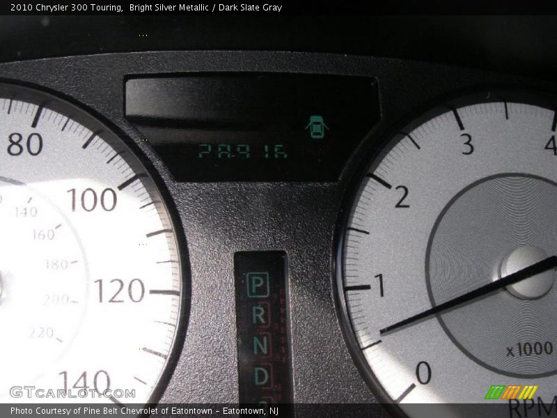 Bright Silver Metallic / Dark Slate Gray 2010 Chrysler 300 Touring
