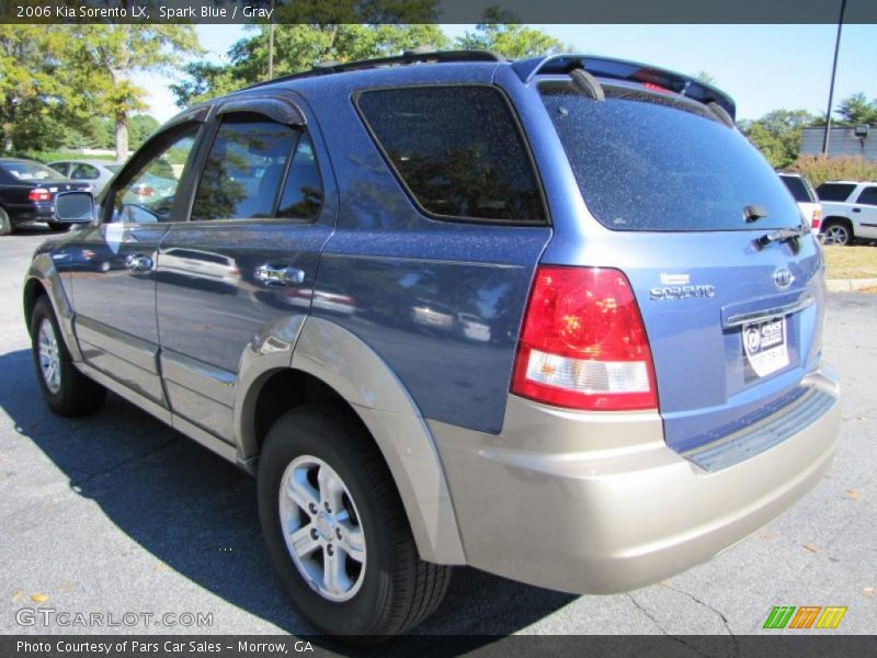 Spark Blue / Gray 2006 Kia Sorento LX