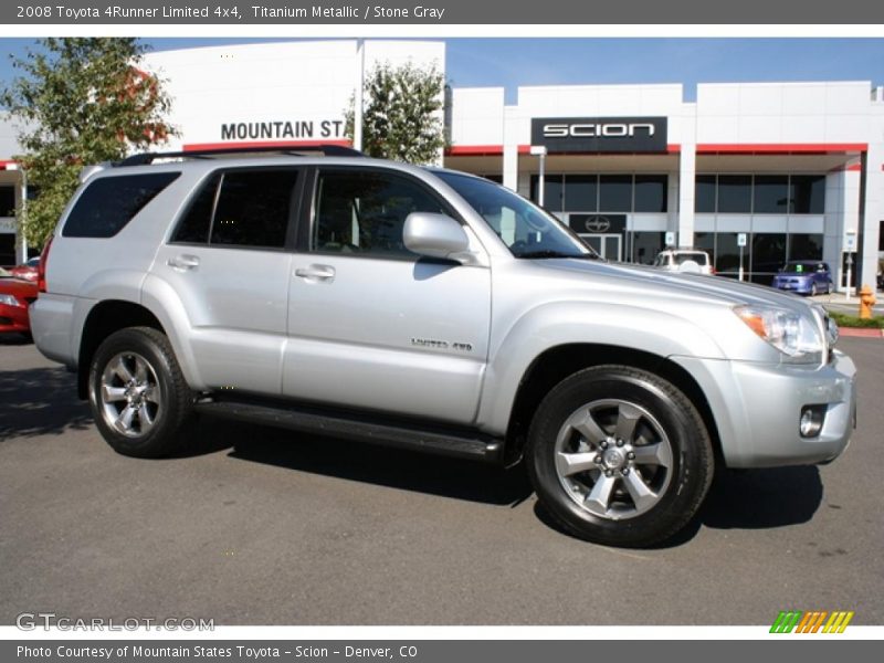 Titanium Metallic / Stone Gray 2008 Toyota 4Runner Limited 4x4