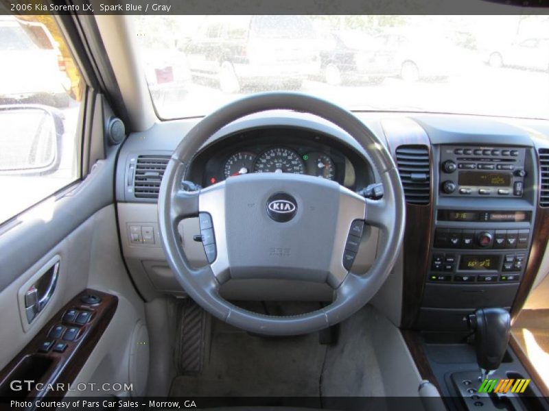 Spark Blue / Gray 2006 Kia Sorento LX